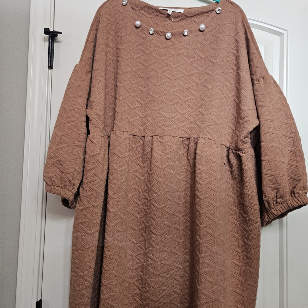 Simply Southern Textured Midi Dress  NWT XXL